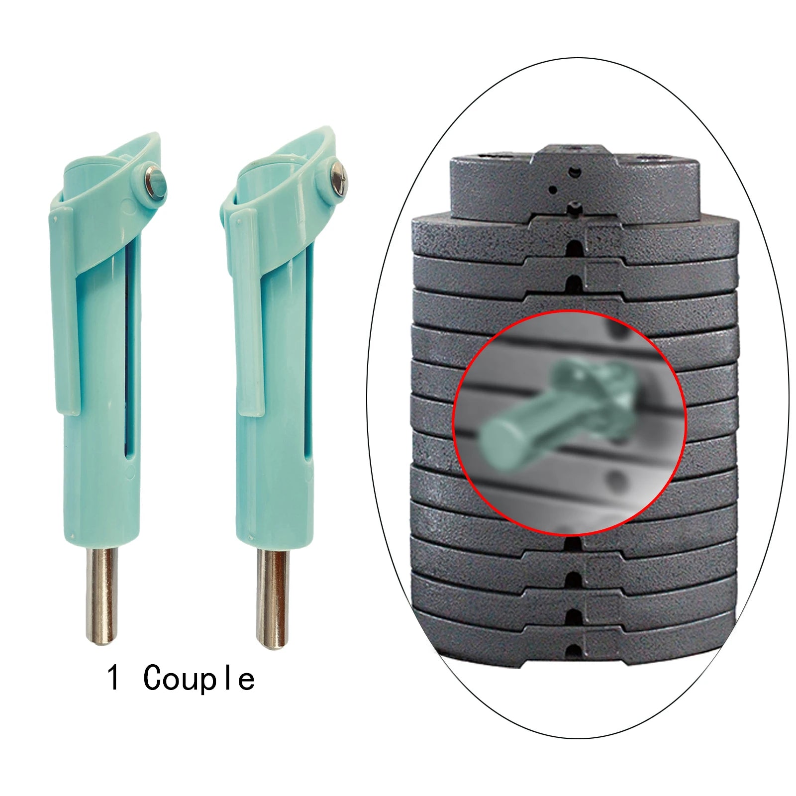 2PCS MULTIFUNCTIONAL WEIGHT STACK PIN–DURABLE REPLACEMENT ACCESSORY FOR STRENGTH TRAINING EQUIPMENT