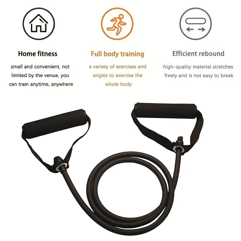 Resistance Bands with Handles – Full-Body Workout for Men & Women, Great for Home Training.