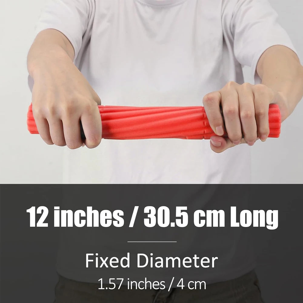 QMWWMQ Flex Therapy Bar – Tennis & Golfer’s Elbow Relief Hand Exerciser for Strength & Rehab