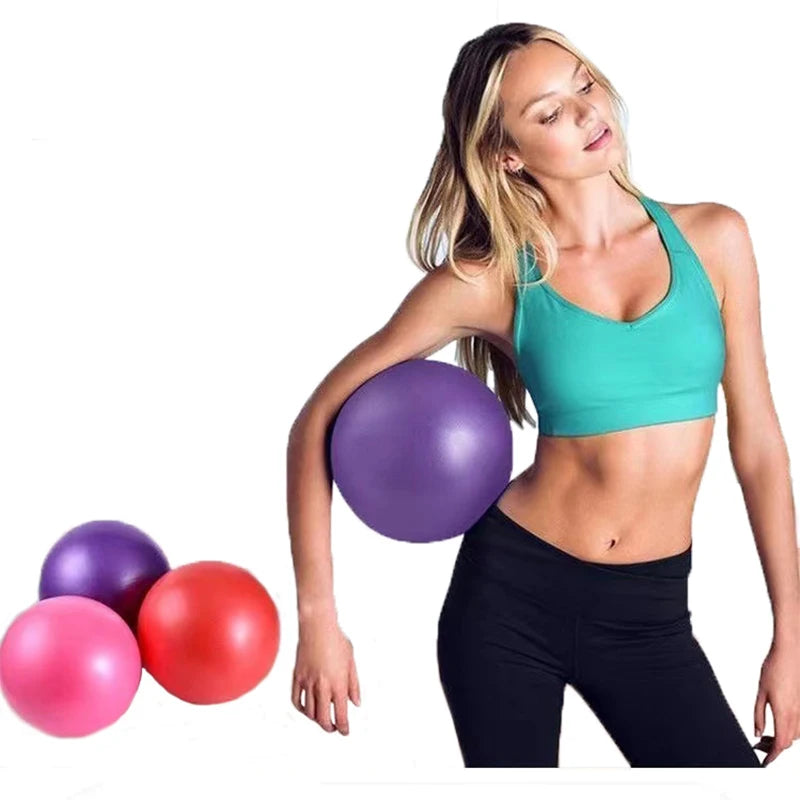 25cm Pilates Ball | Explosion-proof Yoga Core Ball for Indoor Balance & Fitness Exercises