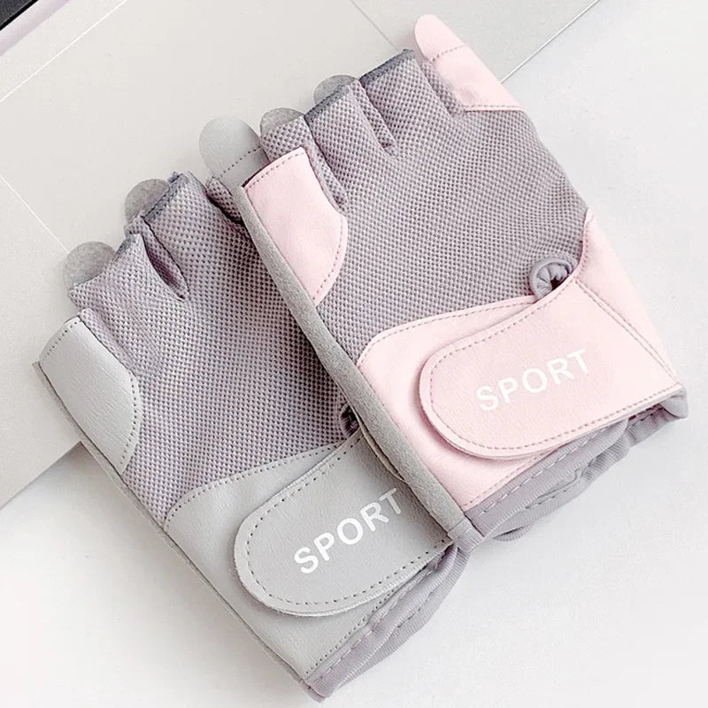 Slip-Resistant Weight Lifting Gloves for Men and Women - Gym Fitness Exercise Gloves
