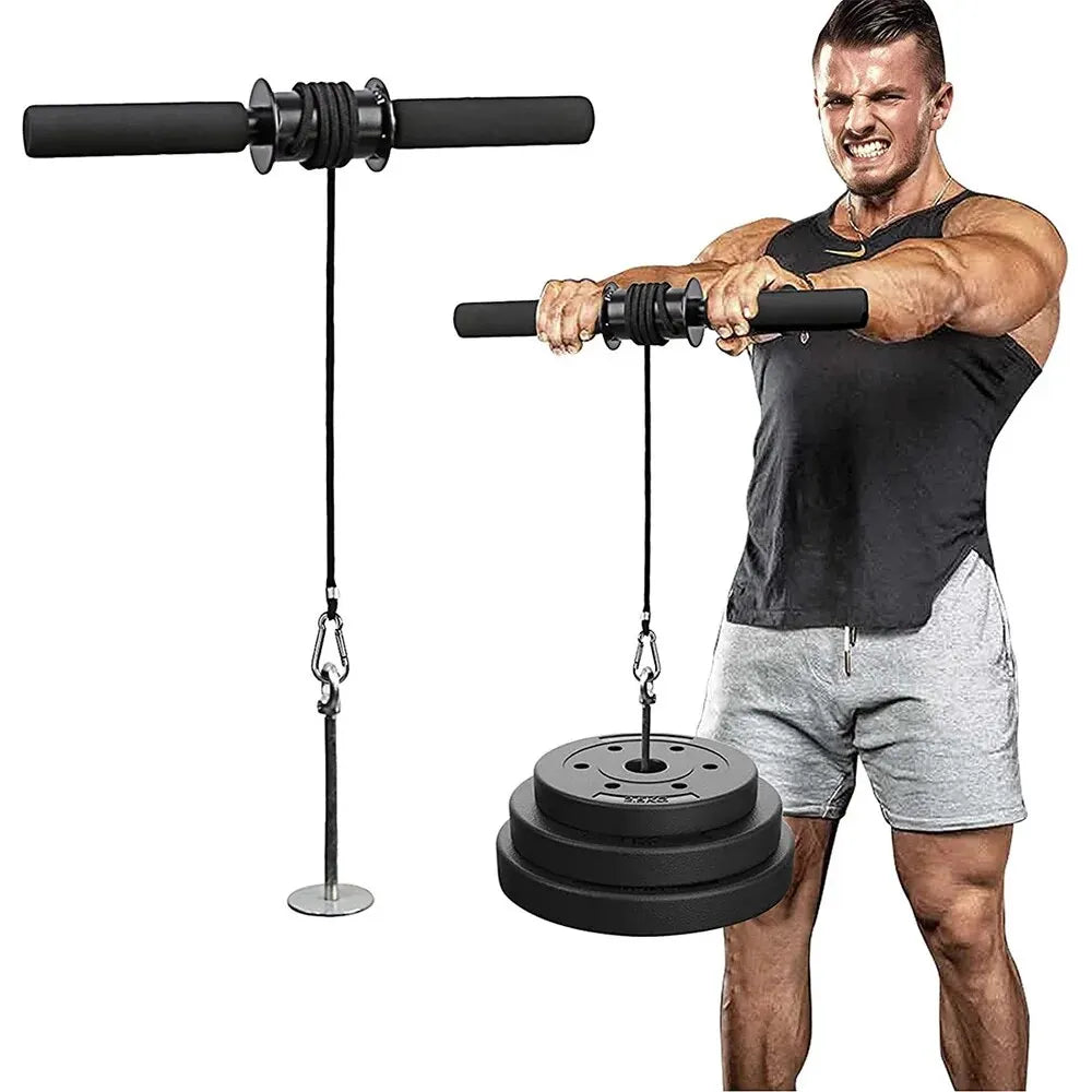 Wrist & Forearm Strength Trainer | Forearm Blaster Roller with Hand Grip for Muscle Building