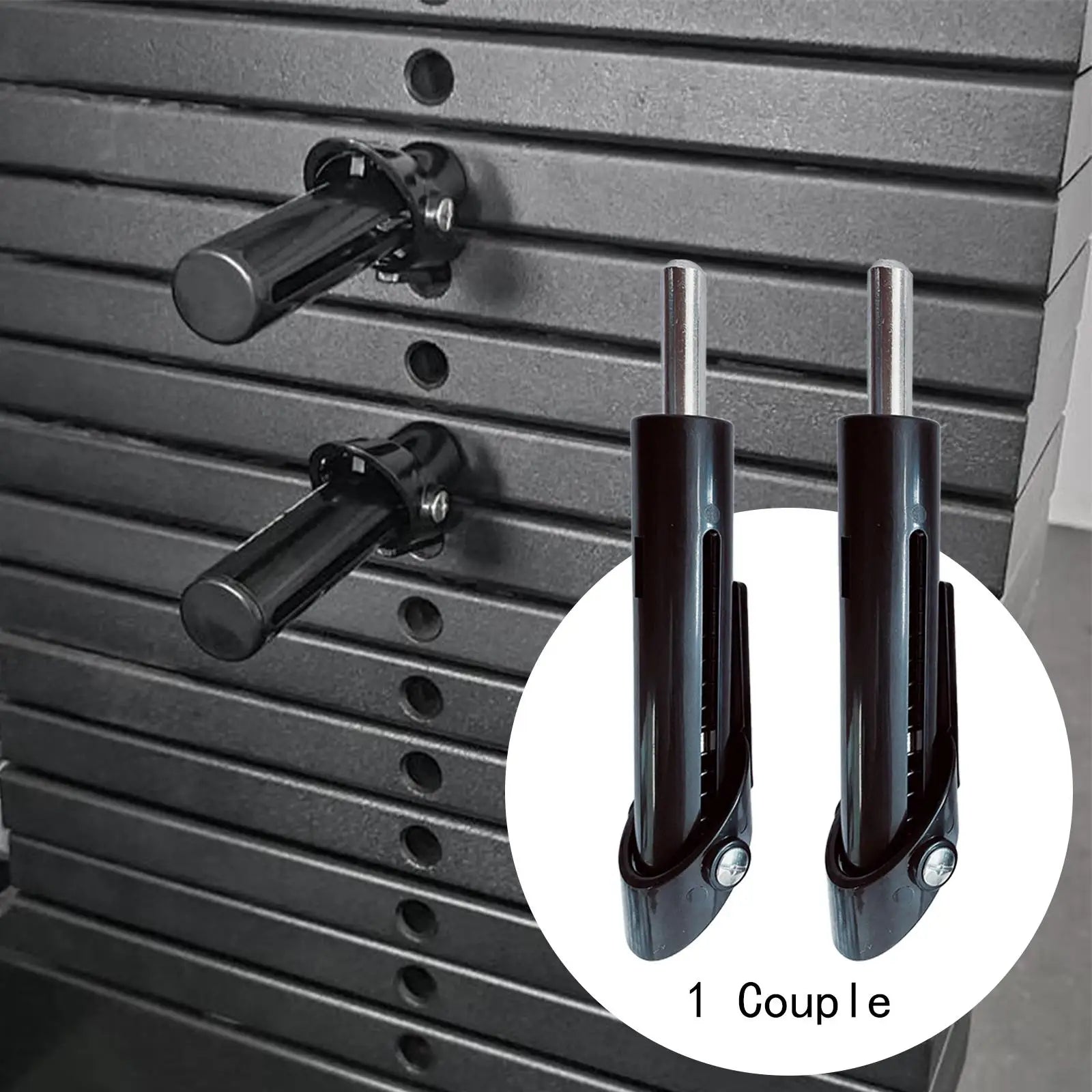 2PCS MULTIFUNCTIONAL WEIGHT STACK PIN–DURABLE REPLACEMENT ACCESSORY FOR STRENGTH TRAINING EQUIPMENT