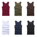Summer Plus Size Men’s Sleeveless Fitness Tank Top – Casual Bodybuilding Vest for Gym or Daily Wear