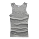 Summer Plus Size Men’s Sleeveless Fitness Tank Top – Casual Bodybuilding Vest for Gym or Daily Wear