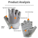 Slip-Resistant Weight Lifting Gloves for Men and Women - Gym Fitness Exercise Gloves