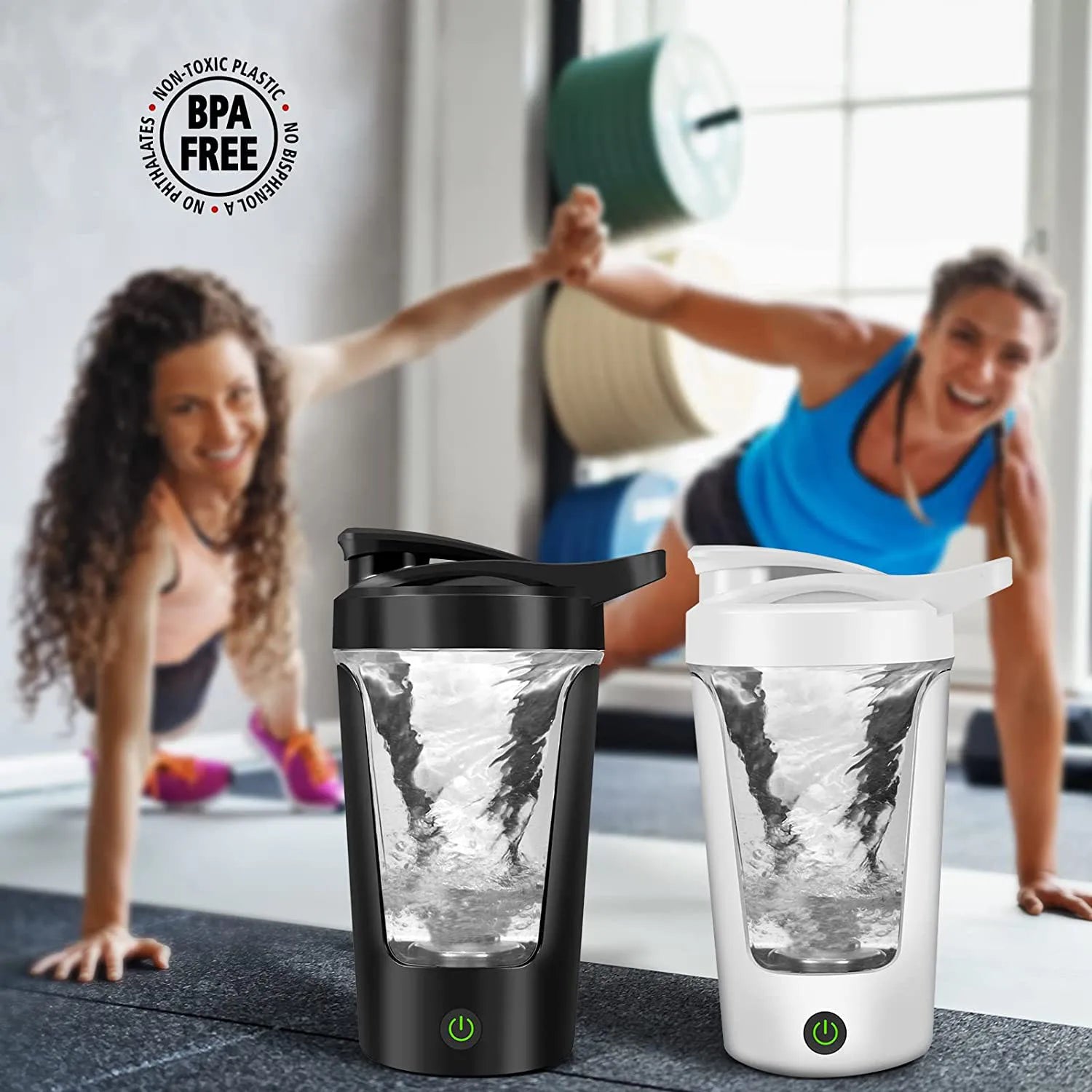 350ml Electric Mixing Cup: Portable Protein Powder Shaker perfect for fitness enthusiasts