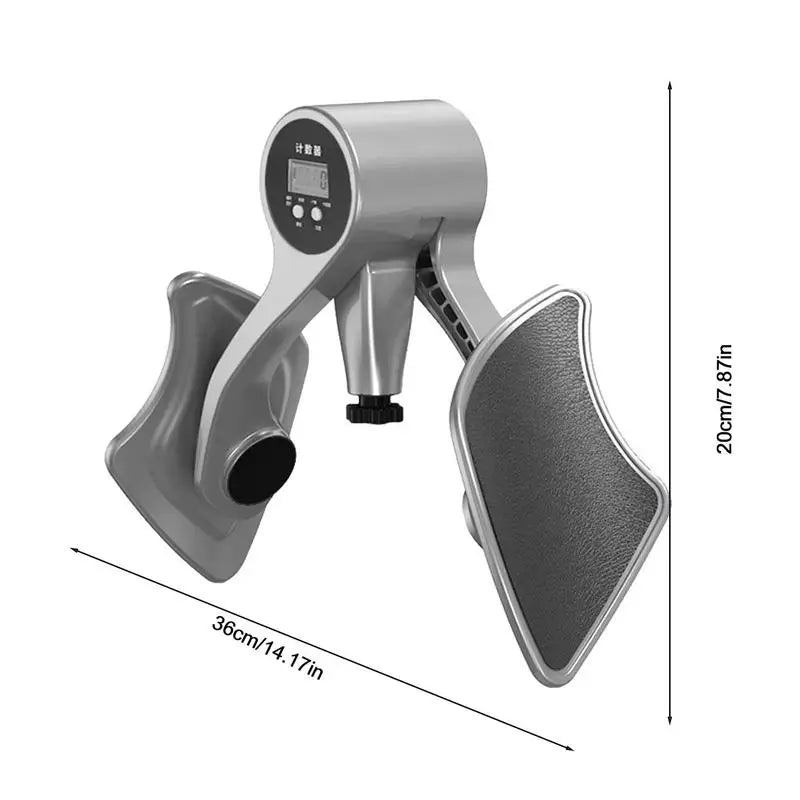 Pelvic Floor Muscle Trainer - Adjustable Kegel Exerciser for Inner Thighs, Hips & Leg Strength
