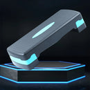 Adjustable Black Step Platform – Aerobic & Fitness Training, Anti-Slip for Home Workouts.