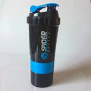 3-Layer Protein Shake Cup – Large Capacity Fitness Sports Bottle with Stirring Feature