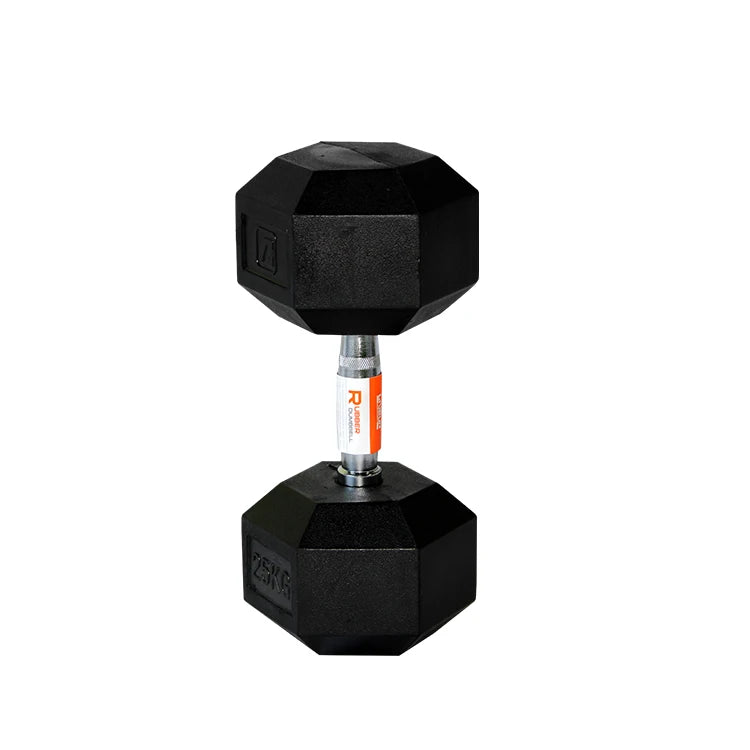 5kg 10kg 15kg 16kg Multi Weight Black Rubber Hex Dumbbells Kettlebell Fitness