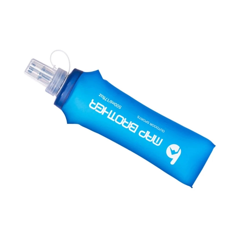 GIYO Folding TPU Soft Flask – Collapsible Water Bottle for Outdoor Running, Hiking & Hydration Packs