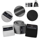 Fabric Resistance Hip Booty Bands - Versatile Elastic Workout for Glutes, Thighs, and Full Body Fitness