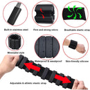 Adjustable Silicone Wrist & Ankle Weights–Resistance Bands for Workouts, Yoga, and Fitness Training.