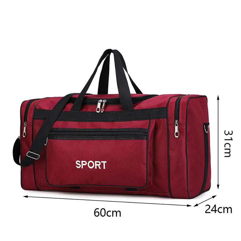 YIXIAO Big Capacity Sports Fitness Bag for Men – Outdoor Yoga Gym Handbag & Travel Shoulder Bag