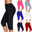 BIGSWEETY High Waist Push Up Fitness Leggings for Women – Crop Wide Waistband Cycling & Workout Jogging Leggings