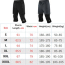 Men’s 2-in-1 Cropped Compression Pants with Zipper Pocket | Quick-Dry Running & Training Leggings