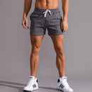 Summer Cotton Gym Shorts for Men | Breathable Running, Basketball, Tennis Workout Shorts | Sportswear Pants