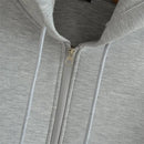 KEYANKETIAN Winter Zipper Hoodie - Oversized Loose Fit Sweatshirt with Double Pockets for Women