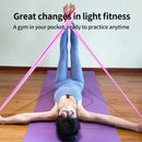 TPE Yoga Tension Sheet Elastic Band – Resistance Band for Fitness, Pilates, and Home Gym Training