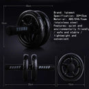 AB Roller Wheel - Silent Abdominal Training Equipment for Home Fitness and Strength Workouts