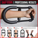 Adjustable Forearm Strengthener & Power Wrist Exerciser for Arm Training and Strength Workouts