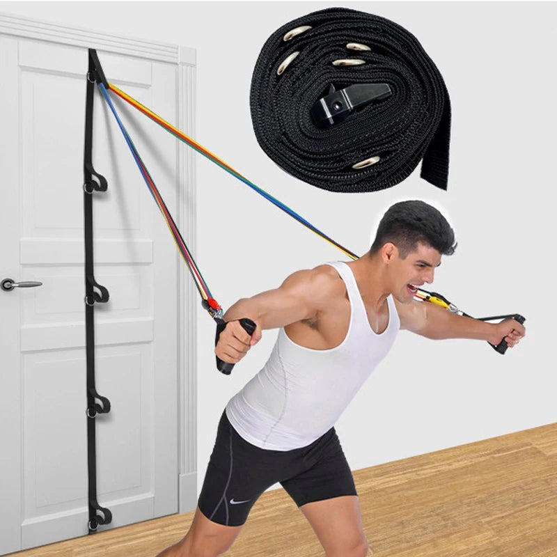 Upgraded Door Anchor Strap for Resistance Bands – Portable Home Gym Attachment for Strength Training