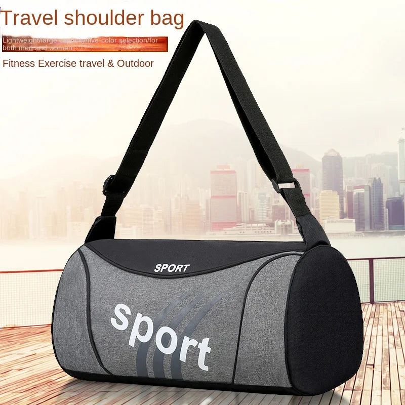 Large Capacity Gym Bag for Men and Women | Portable Fitness, Travel, Yoga & Sports Duffle Bag