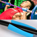 Silicone Dumbbell Barbell Grips Handles - Anti-Slip Weightlifting Support for Gym Workout