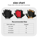 Fingerless Gym Training Gloves for Men and Women - Anti-Slip Cycling, Fitness, and Motorcycle Gloves