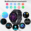 LAXASFIT Smart Watch-Full Touch Screen Fitness Tracker, IP68 Waterproof, Bluetooth for Men & Women