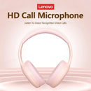 LENOVO TH30 Wireless Bluetooth 5.3 Headphones – Foldable Sport Headset with Mic, Noise-Cancelling