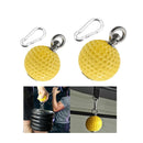 Pull-Up Balls with Carabiner – Non-Slip Power Grip Balls for Arm & Bicep Strength Training