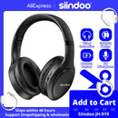 Siindoo JH-919 Wireless Bluetooth Headphones – Foldable, Noise Cancelling, Bass, with Mic.