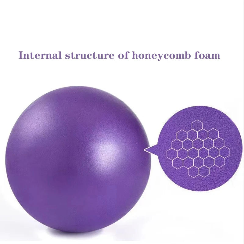 25cm Pilates Ball | Explosion-proof Yoga Core Ball for Indoor Balance & Fitness Exercises