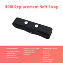 Heart Rate Replacement Strap – Compatible with Polar H7 H9 H10, Wahoo Tickr, Garmin, Coospo, Magene