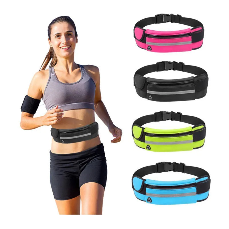 Waterproof Sports Fanny Pack - Running, Cycling, and Jogging Waist Bag for Mobile Phone & Essentials