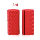 Silicone Dumbbell Barbell Grips Handles - Anti-Slip Weightlifting Support for Gym Workout
