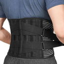 Adjustable Lumbar Support Brace - Back Brace Waist Belt for Sports & Training