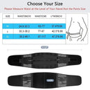 Adjustable Lumbar Support Brace - Back Brace Waist Belt for Sports & Training