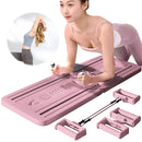 Multifunctional Abdominal Exercise Board - Automatic Rebound Full-Body Workout Machine for Men & Women