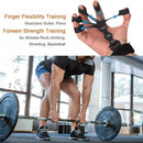Adjustable 5 Finger Grip Exerciser – Silicone Hand & Wrist Strength Trainer for Forearm Rehab