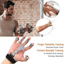 Adjustable 5 Finger Grip Exerciser – Silicone Hand & Wrist Strength Trainer for Forearm Rehab