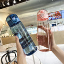780ML TRANSPARENT WATER BOTTLE - PORTABLE & LEAKPROOF FOR SPORTS AND FITNESS