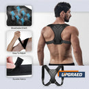 Adjustable Back Shoulder Posture Corrector Belt – Clavicle Spine Support for Men, Women, & Teens