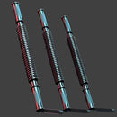 ARM STRENGTH BAR CHEST EXPANDER - HAND TRAINING SPEED ARM TENSION BELT FOR MUSCLE EXERCISE