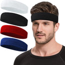 Thin and Light Sports Elastic Cotton Headband for Women and Men – Ideal for Running, Fitness and Yoga