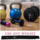 HIP THRUST BELT PAD – PERFECT FOR DUMBBELLS, KETTLEBELLS, WEIGHTS, AND HOME GYM WORKOUTS