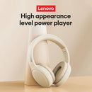 LENOVO TH30 Wireless Bluetooth 5.3 Headphones – Foldable Sport Headset with Mic, Noise-Cancelling