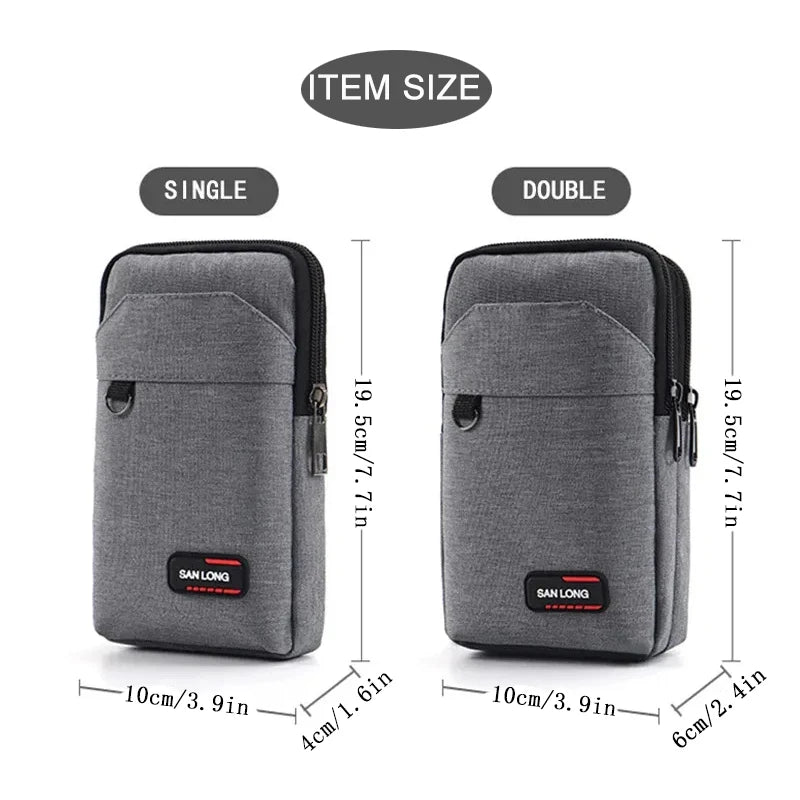 Waterproof Outdoor Tactical Waist Bag Fanny Pack with Phone Pouch for Camping & Hunting